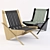 Neutra BOOMERANG Chair: Modern Comfort in a Compact Design 3D model small image 1