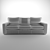 Carlsbad Modern Sofa | Stylish and Comfortable 3D model small image 3
