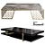 Elegant Vogue Coffee Table 3D model small image 1