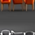 Vitoria Armchair: Elegant and Comfortable 3D model small image 2