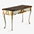 Ebanista St. Dennis Console: Exquisite Elegance 3D model small image 1
