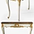 Ebanista St. Dennis Console: Exquisite Elegance 3D model small image 2