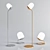 Elegant and Modern Lula Floor Lamp 3D model small image 1