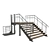 Sliding Porch: Stairs & Lift 3D model small image 1