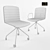 Versatile Rudy Seating: Community, Office, Residential 3D model small image 3