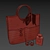 Elegant Polys Handbag VOL2 3D model small image 2