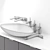 Elegant Hansgrohe Puravida Basin Mixer 3D model small image 3