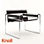 Sleek Knoll Wassily Chair: Iconic Comfort 3D model small image 1