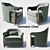 Elegant Comfort: Hermano Chair 3D model small image 1