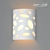 Elegant GIPS Wall Lamp 3D model small image 1