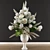 Gorgeous Blooms: Extraordinary Grand Bouquet 3D model small image 1