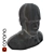 Metallic Masterpiece: Dual Variant Metal Plate Bust 3D model small image 1