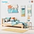 IKEA TARVA Bed Daybed Set - Versatile and Ergonomic Furniture 3D model small image 1