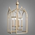 Elegant Cube Chandelier by Chelsea 3D model small image 1