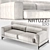 Modern Elegance: Natuzzi Ido Sofa 3D model small image 2