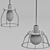 Contemporary Hanging Pendant Lights 3D model small image 3