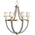 Elegant Danville Chandelier: Hudson Valley Lighting 3D model small image 1