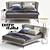 Ditre Italia LENNOX Bed - Elegant and Spacious 3D model small image 1