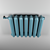 Vintage Blue Iron Radiator MC-140 3D model small image 2