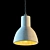 Industrial Loft Lamp - Modern Concrete Design 3D model small image 2