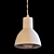 Industrial Loft Lamp - Modern Concrete Design 3D model small image 3