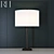 Modern Parisian Glamour: Ritz Table Lamp 3D model small image 1