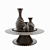 Decorative Vases with Stand 3D model small image 1