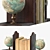 Global Voyage Bookends 3D model small image 2