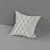 Cozy Feather-Down Cerci Pillow 3D model small image 1