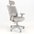 ErgoSwivel Office Chair: Premium Hydraulic Swivel 3D model small image 2