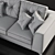 LeComfort Steven: Stylish and Comfortable Sofa 3D model small image 3