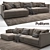 Poliform Bristol Sofa 3D model small image 1