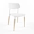  Stylish Modern Desk Chair 3D model small image 1