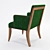 Atelier Chair: Premium Seating Solution 3D model small image 2