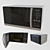 QuickHeat Microwave 3D model small image 1