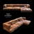 Stylish McQUEEN Sofa 3D model small image 1