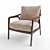 McGuire Knot Lounge Chair: Sleek and Stylish Seating 3D model small image 2