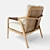 McGuire Knot Lounge Chair: Sleek and Stylish Seating 3D model small image 3