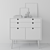 Solid Oak Dresser by Habitables 3D model small image 2