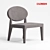 Longhi Midori Armchair: Sleek and Stylish 3D model small image 1