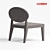 Longhi Midori Armchair: Sleek and Stylish 3D model small image 2