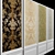 Seabrook Dorchester-3: Elegant Acrylic Coated Wallpaper 3D model small image 2