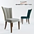 Modern Zebrano Chair: Sleek Design & Premium Quality 3D model small image 1