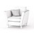 Stylish and Comfortable Ikea BANKERYD 3D model small image 3