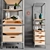 Versatile Ikea Vebered Storage Set 3D model small image 1