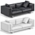  Modern Fulton Sofa: Sleek Design & Superior Quality 3D model small image 2