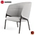 Segis Hammer | High-Back Easy Chair  3D model small image 1