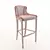 Potocco Miura Bar Stool: Sleek Design, Elegant Finish 3D model small image 2