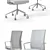 Ergonomic Sava Mesh Chair 3D model small image 3