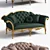 Elegant Bijoux Sofa with Stunning Design 3D model small image 2